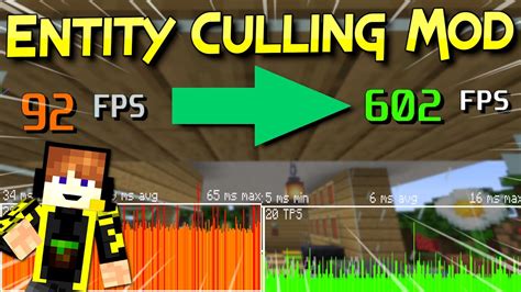 Entity culling forge performance mod  Using async path-tracing to hide Block-/Entities that are not visible